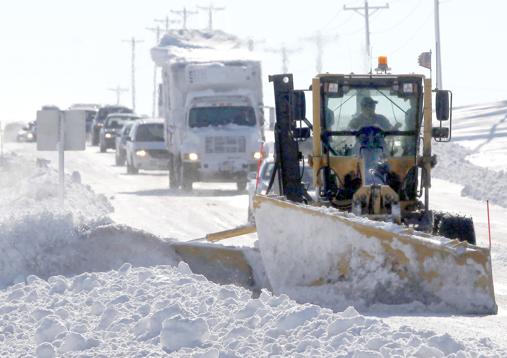 Aftermath of December 2012 blizzard